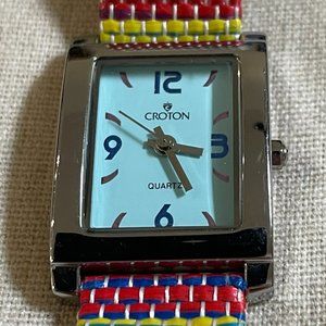 Croton White Face Ladies Watch